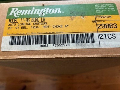 Remington 1196 Euro LW 12 Gauge - Image 8 of 8