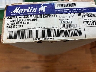 Marlin 338MX - 338 Marlin Express 22” Barrel New in Box 100% Condition $3299 - Image 14 of 14