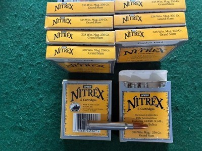 338 Win Mag Speer Nitrex 250 GR Grand Slam - Image 1 of 1