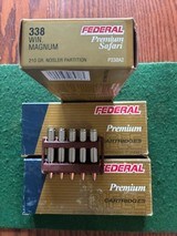 Federal Premium Safari 338 Win Mag