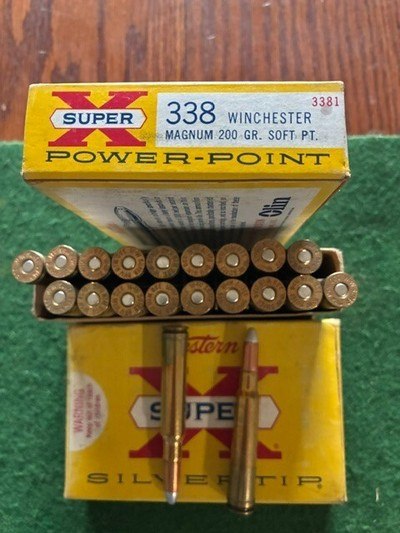 Winchester Super X 338 Win Mag 200 GR $ 99 for 2 Boxes - Image 1 of 1