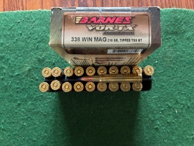 Barnes Vor-TX 338 Win Mag - Image 1 of 1