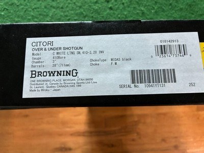 Browning Citori White Lightning 410 - Image 6 of 6