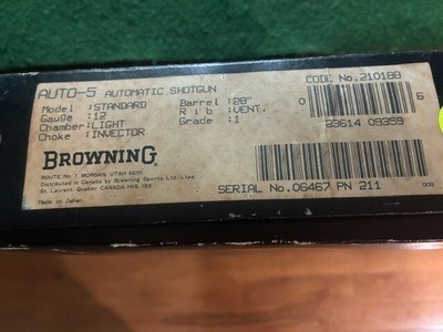 Browning A-5 LT12 - Image 7 of 7