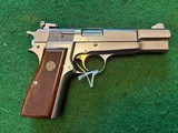 Browning Hi Power Nickel 9mm - Image 2 of 7