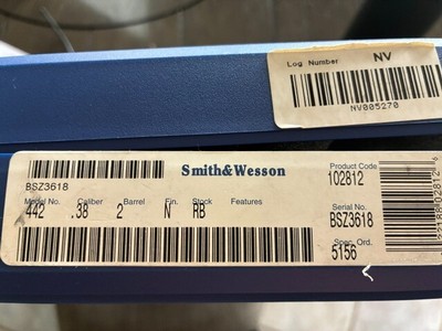 Smith & Wesson 442 No Dash Airweight 38 S & W - Image 7 of 7