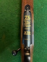 Winchester Model 70 270 Win 75 Anniversary of M- 70 - Image 2 of 13