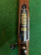 Winchester Model 70 270 Win 75 Anniversary of M- 70 - Image 2 of 13