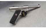Ruger M.K.II Stainless Steel .22 LR - 1 of 3