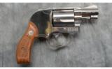 Smith Wesson Model 38 Airweight ~ Nickel - 1 of 1