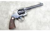 Colt ~ Officer's Model ~ .22 Long Rifle - 1 of 6