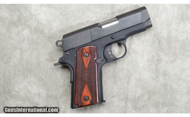 Colt ~ New Agent ~ 9mm Luger