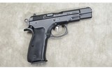 CZ (CESKA ZBROJOVKA) ~ 75 B ~ 9MM LUGER - 1 of 4