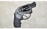 RUGER
LCR
.38 S&W SPECIAL +P