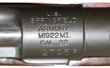 SPRINGFIELD ARMORY ~ M1922M1 ~ .22 LONG RIFLE - 12 of 16