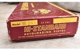 HIGH STANDARD ~ H-D MILITARY ~ .22 LONG RIFLE - 5 of 6