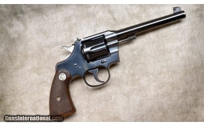 Colt ~ Officers Model ~ .22 Long Rifle