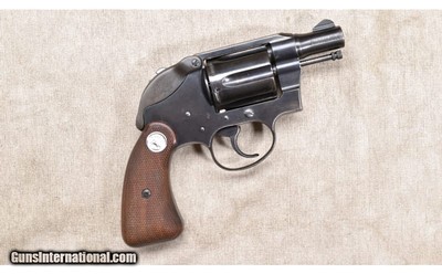 COLT ~ DETECTIVE SPECIAL ~ .38 S&W SPECIAL