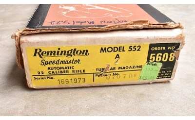 REMINGTON ~ 552 SPEEDMASTER ~ .22 SHORT, LONG, LONG RIFLE - Image 12 of 12