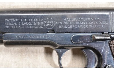 REMINGTON ~ 1911 U.S. ARMY ~ .45 AUTO - Image 8 of 10