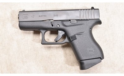 GLOCK ~ 43 ~ 9MM LUGER - Image 2 of 4