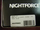 Nightforce C142 3.5-15x50 - HS - ZeroStop - .1 Mil-Radian - Mil-Dot Camo Free Shipping - 1 of 3