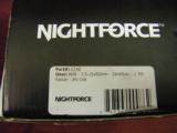 Nightforce C142 3.5-15x50 - HS - ZeroStop - .1 Mil-Radian - Mil-Dot Black Free Shipping - 1 of 3