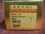 New Leupold VX-3 6.5-20x40mm Matte 1