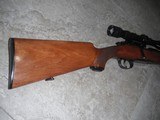 1950 Mannlicher Schoenauer Rifle 270 Winchester, Redfield 2x-7x Scope, Griffin & Howe QD Mount - 2 of 15