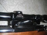 1950 Mannlicher Schoenauer Rifle 270 Winchester, Redfield 2x-7x Scope, Griffin & Howe QD Mount - 8 of 15