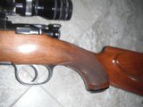 1950 Mannlicher Schoenauer Rifle 270 Winchester, Redfield 2x-7x Scope, Griffin & Howe QD Mount - 9 of 15