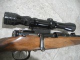 1950 Mannlicher Schoenauer Rifle 270 Winchester, Redfield 2x-7x Scope, Griffin & Howe QD Mount - 3 of 15