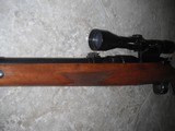 1950 Mannlicher Schoenauer Rifle 270 Winchester, Redfield 2x-7x Scope, Griffin & Howe QD Mount - 7 of 15