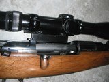 1950 Mannlicher Schoenauer Rifle 270 Winchester, Redfield 2x-7x Scope, Griffin & Howe QD Mount - 13 of 15