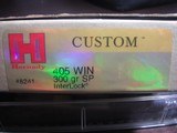 Hornady Custom 405 WIN 300 gr SP Interlock Ammunition, one box-20 rounds new - 2 of 2