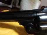 Smith & Wesson Safety Hammerless Third Model 38 cal. Lemon Squeezer (98%) - Image 6 of 14