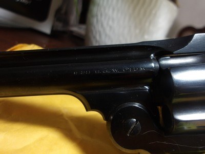 Smith & Wesson Safety Hammerless Third Model 38 cal. Lemon Squeezer (98%) - Image 6 of 14
