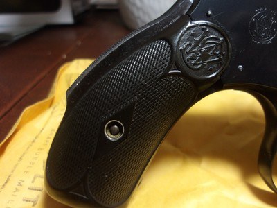 Smith & Wesson Safety Hammerless Third Model 38 cal. Lemon Squeezer (98%) - Image 9 of 14