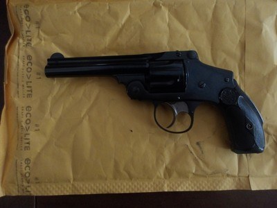 Smith & Wesson Safety Hammerless Third Model 38 cal. Lemon Squeezer (98%) - Image 2 of 14