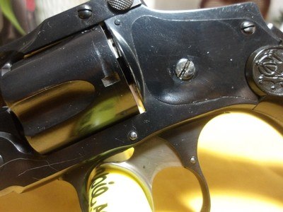 Smith & Wesson Safety Hammerless Third Model 38 cal. Lemon Squeezer (98%) - Image 7 of 14
