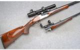 Krieghoff Classic Lefthand Double Rifle ~ Two Barrel Set ~ .500/.416 & 9.3x74R - 1 of 9