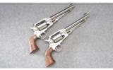 Ruger
~ Old Army Sequentially Numbered Pair ~ Stainless ~ .45 Percussion - 1 of 3