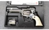 Ruger Vaquero Convertible (Old Model) Polished Stainless ~ .45 Colt/.45 ACP - 3 of 3