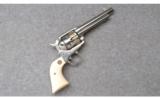 Ruger Vaquero Special Edition ~ Polished-Stainless-Engraved-Old Model ~ .45 Colt - 1 of 2