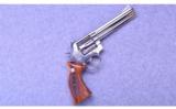 Smith & Wesson Model 586 (Nickel) ~ .357 Magnum - 1 of 2