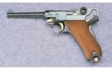 DWM Luger ~ 1906 Swiss Police Grip-Safety Model ~ .30 Luger - 2 of 6