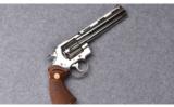 Colt Python (Nickel) ~ .357 Magnum - 1 of 4