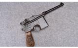 Mauser C96 Broomhandle ~ 9 MM Para - 1 of 4