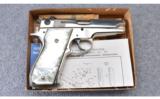 Smith & Wesson ~ Model 39-2 (Nickel) ~ 9 MM Para - 2 of 3