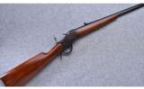 Winchester ~ Model 1885 Low Wall ~ .22 W.C.F. - 1 of 9
